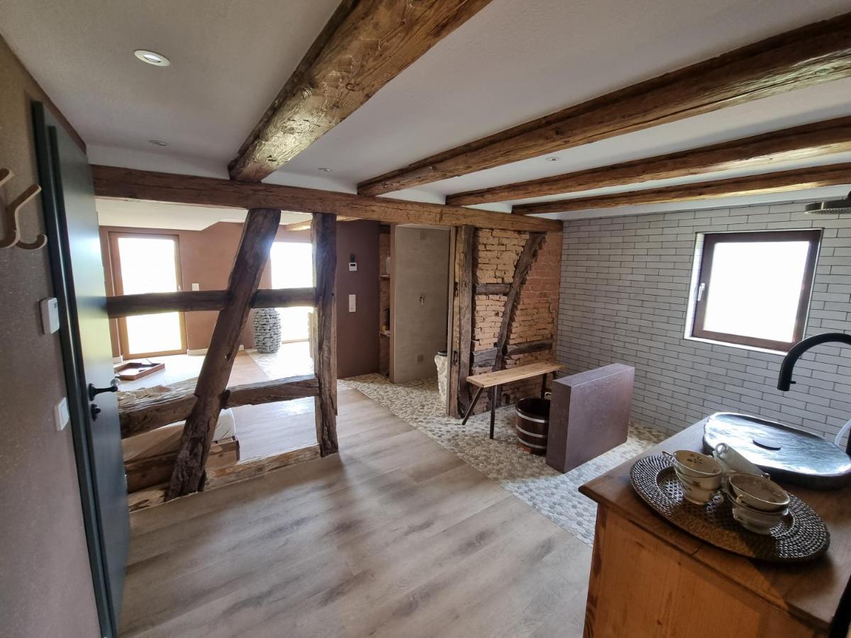 布勒塔尔Haus Am Berg Mit Wellnessbereich, Bar Und Panorama别墅 外观 照片